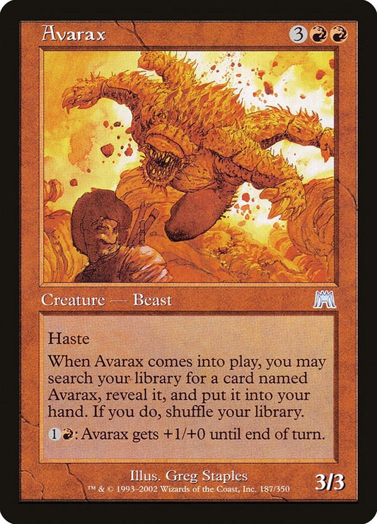 Avarax (187) (ONS)