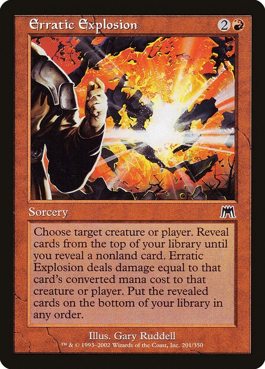 Erratic Explosion (201) (ONS)