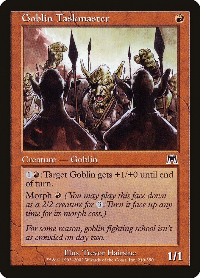 Goblin Taskmaster (210) (ONS)