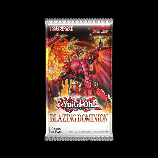 Yu-Gi-Oh! Blazing Dominion Booster Pack (Ships May 8th)