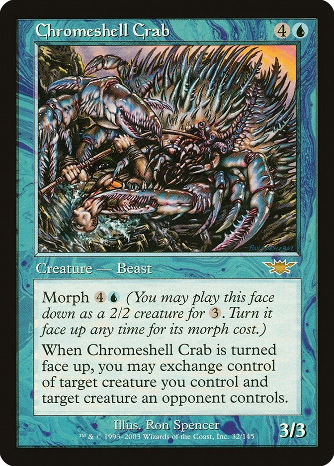 Chromeshell Crab (32) (LGN)