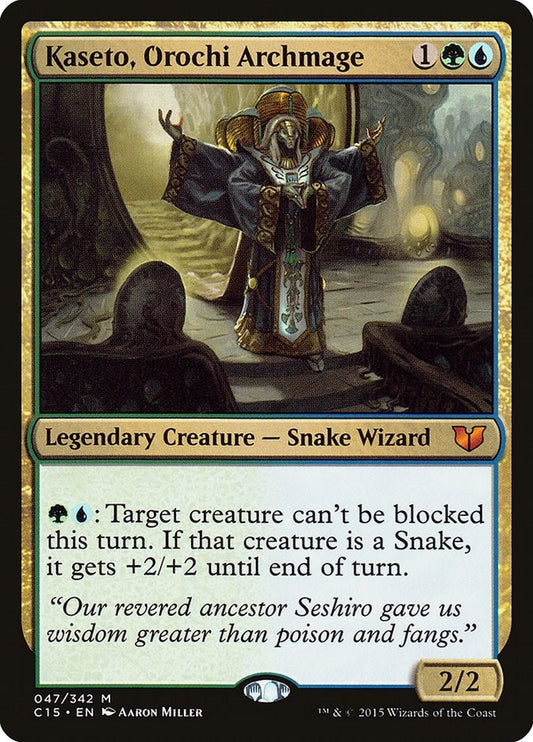 Kaseto, Orochi Archmage (47) (C15)