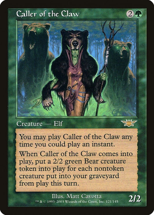Caller of the Claw (121) (LGN)