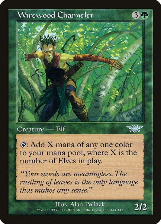 Wirewood Channeler (144) (LGN)