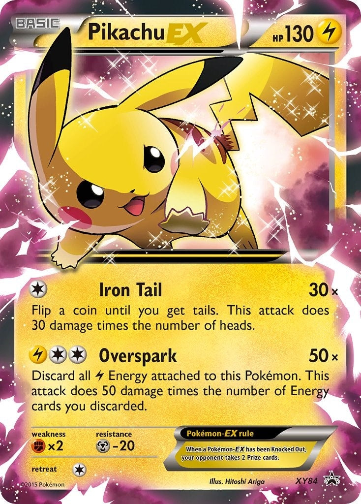 Pikachu EX - XY84 (XY84) (PR)