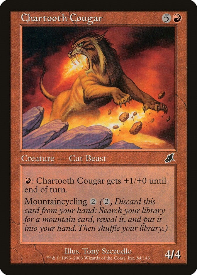 Chartooth Cougar (84) (SCG)
