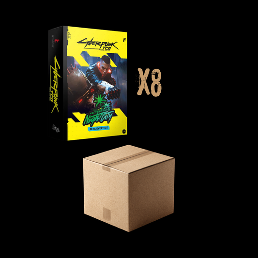 Cyberpunk Welcome To Night City x8 Beta Event Kit Inner Sealed Case (Ships Sept 30th)