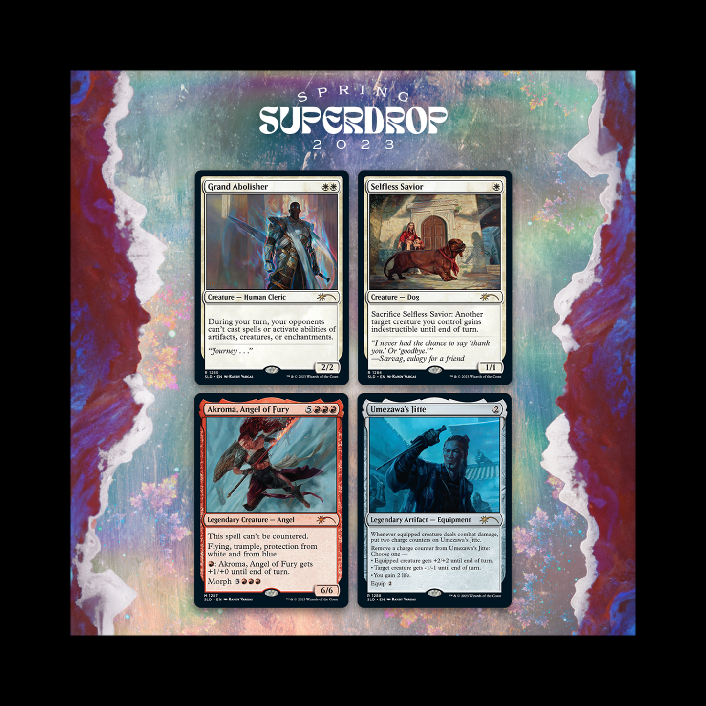 MTG Magic The Gathering Secret Lair Randy Vargas Sealed