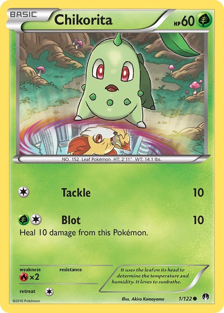 Chikorita (1/122) (BKP)