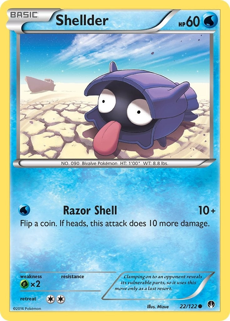Shellder (22) (22/122) (BKP)