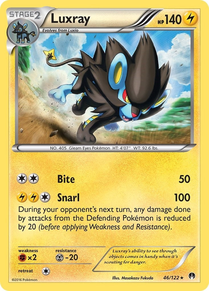 Luxray (46/122) (BKP)