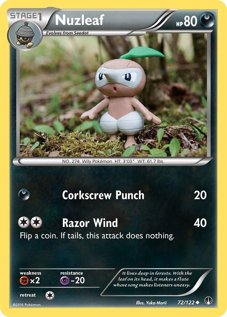 Nuzleaf (72/122) (BKP)