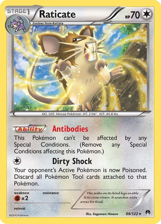 Raticate (88/122) (BKP)
