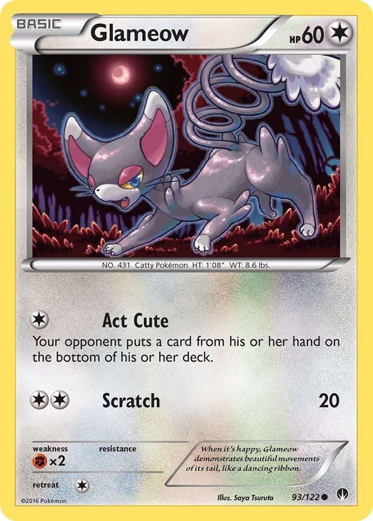 Glameow (93/122) (BKP)