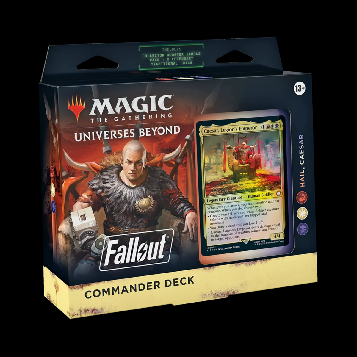 MTG Magic The Gathering Fallout Hail, Caesar Commander Deck
