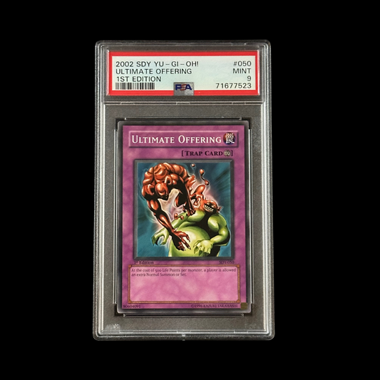 Yu-Gi-Oh! Slab Ultimate Offering 1st Edition SDY-050 PSA 9 Mint 2002