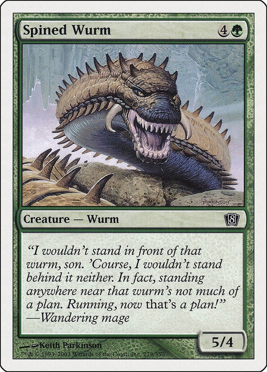 Spined Wurm (279) (8ED)