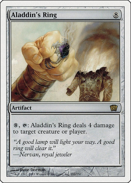 Aladdin's Ring (291) (8th Edition) (8ED)