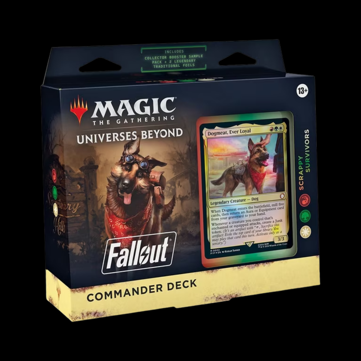 MTG Magic The Gathering Fallout Scrappy Survivor Commander Deck