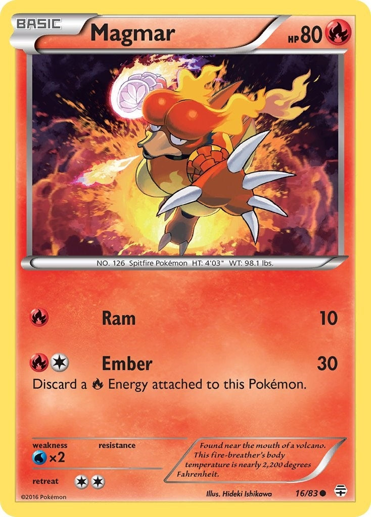 Magmar (16/83) (GEN)