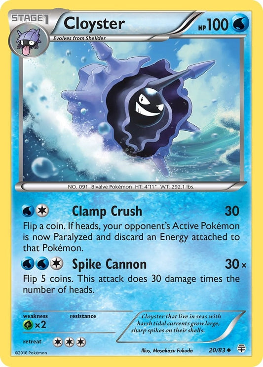 Cloyster (20/83) (GEN)