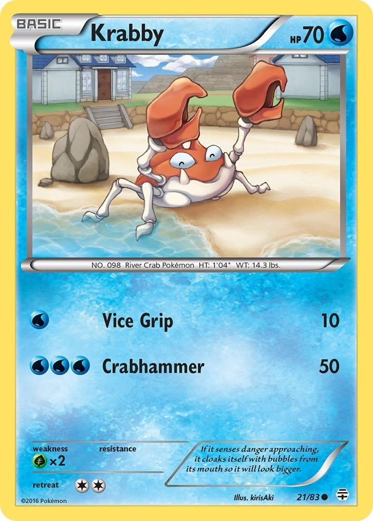 Krabby (21/83) (GEN)
