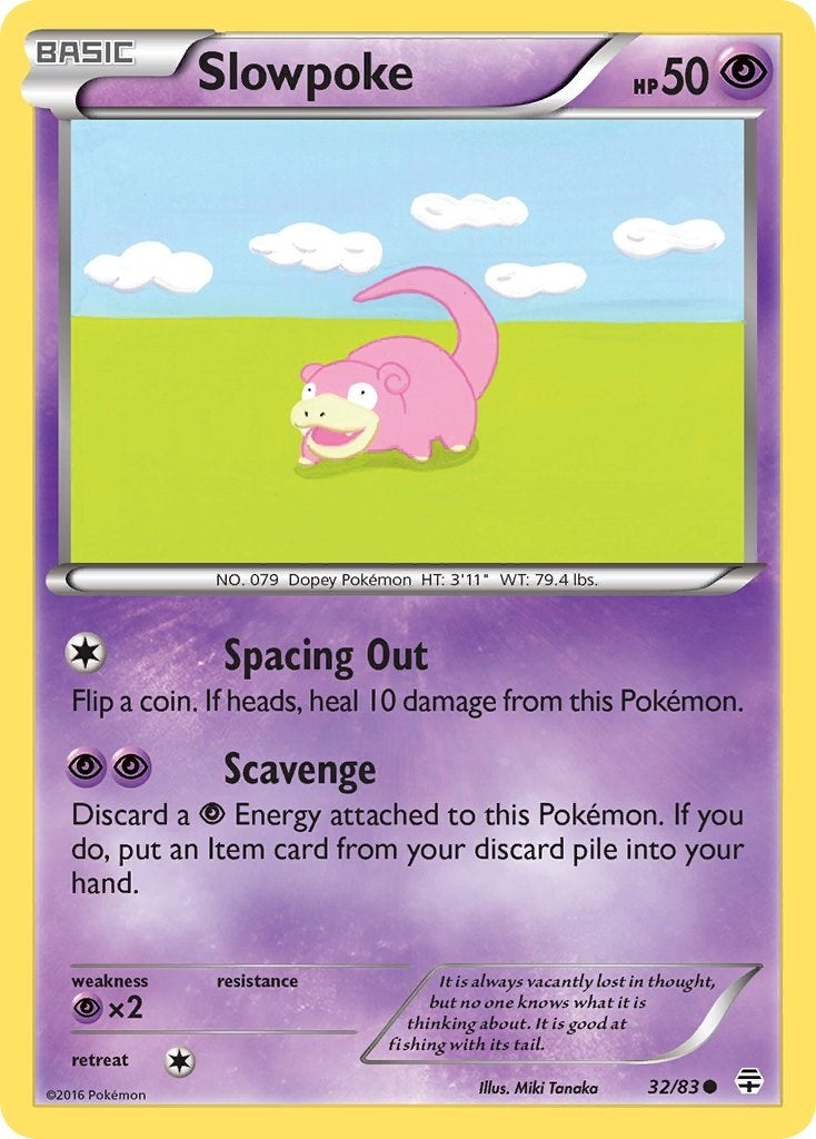 Slowpoke (32/83) (GEN)