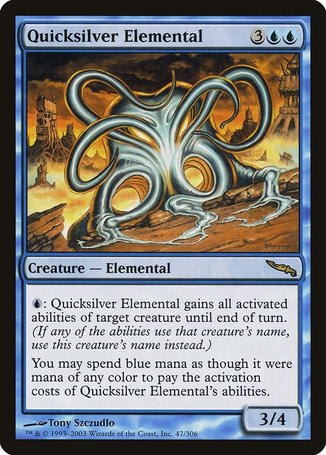 Quicksilver Elemental (47) (MRD)