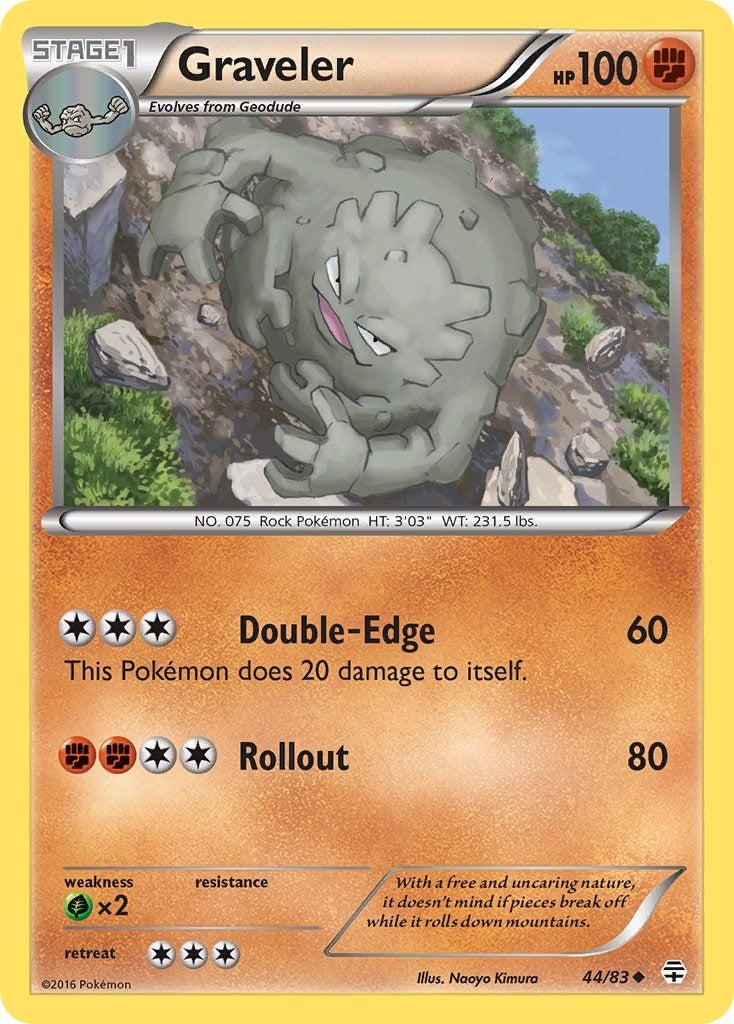 Graveler (44/83) (GEN)