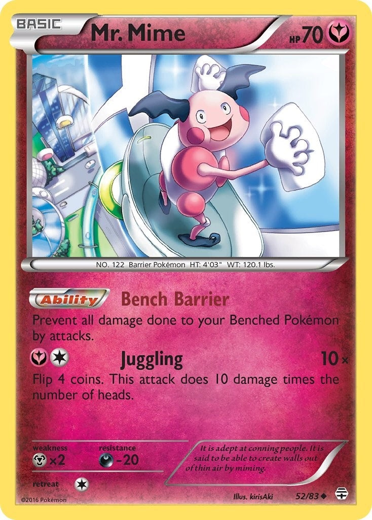 Mr. Mime (52/83) (GEN)