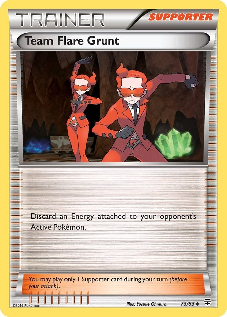 Team Flare Grunt (73/83) (GEN)