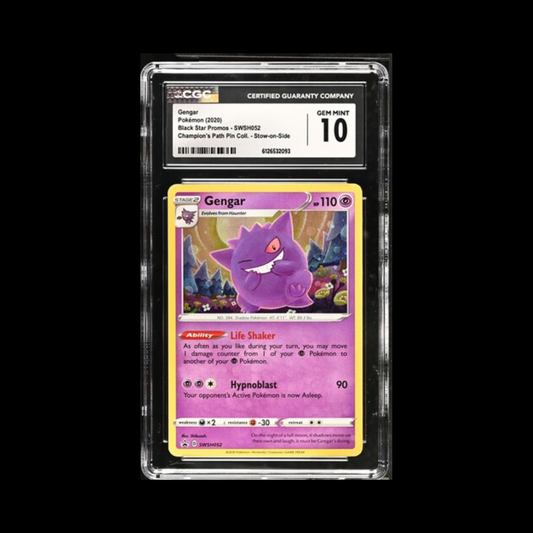 Pokemon Slab Gengar SWSH052 CGC 10 Gem 2020