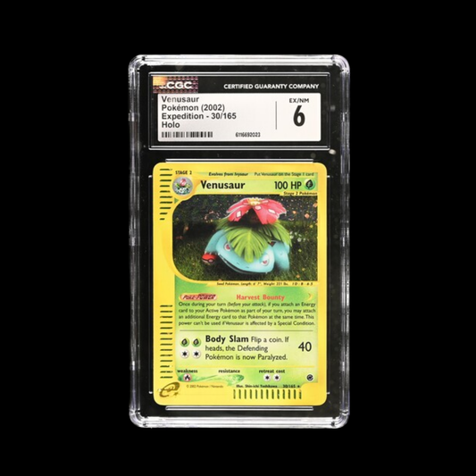 Pokemon Slab Venusaur 30 Expedition Holo CGC 6 Ex 2002