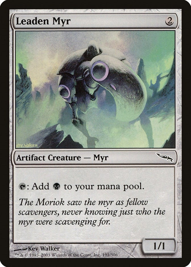Leaden Myr (191) (Mirrodin) (MRD)