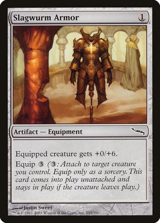 Slagwurm Armor (243) (Mirrodin) (MRD)