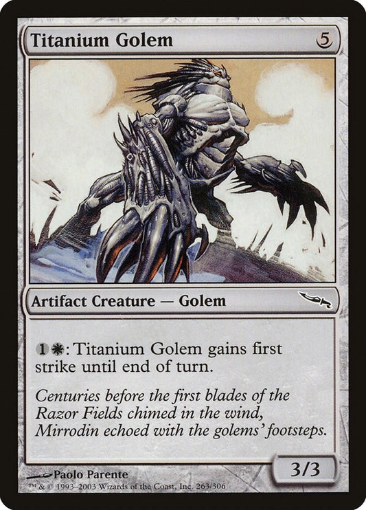 Titanium Golem (263) (MRD)