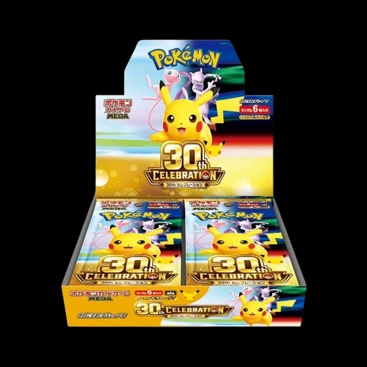Pokemon 30th Celebration JP Booster Box No Shrink