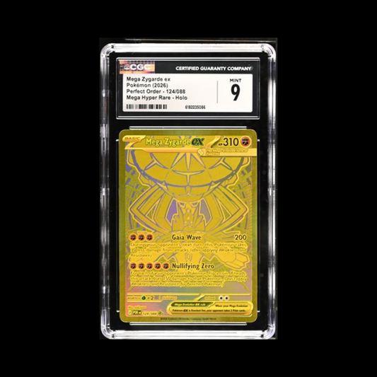 Pokemon Slab Mega Zygarde EX 124 CGC 9 Mint 2026