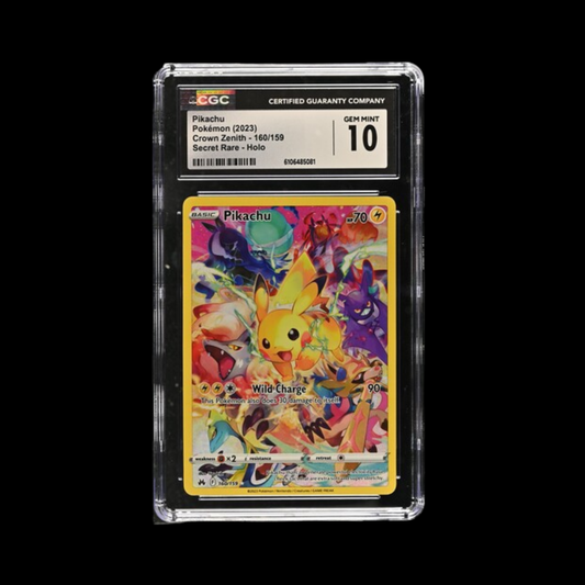 Pokemon Slab Pikachu 160 2023 CGC 10 Gem Mint