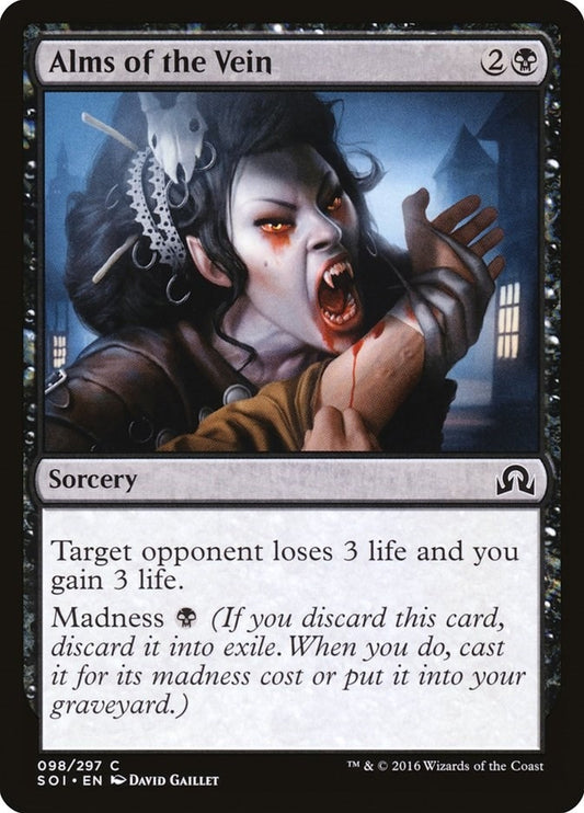 Alms of the Vein (98) (Shadows over Innistrad) (SOI)