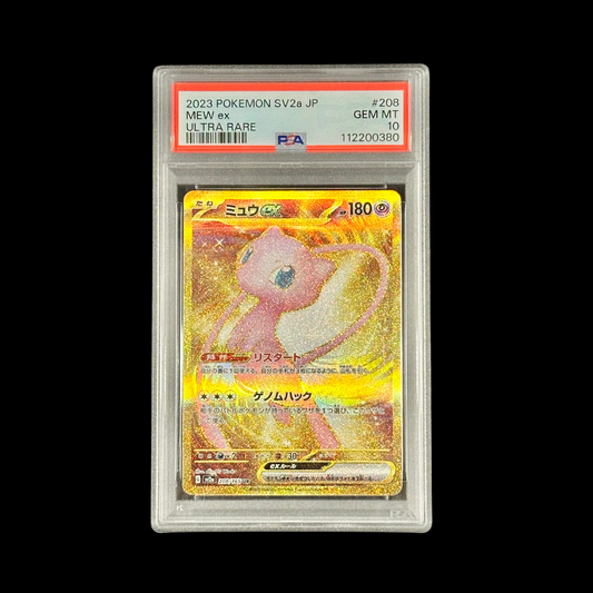 Pokemon JP Slab Mew EX 208 SV2A PSA 10 2023
