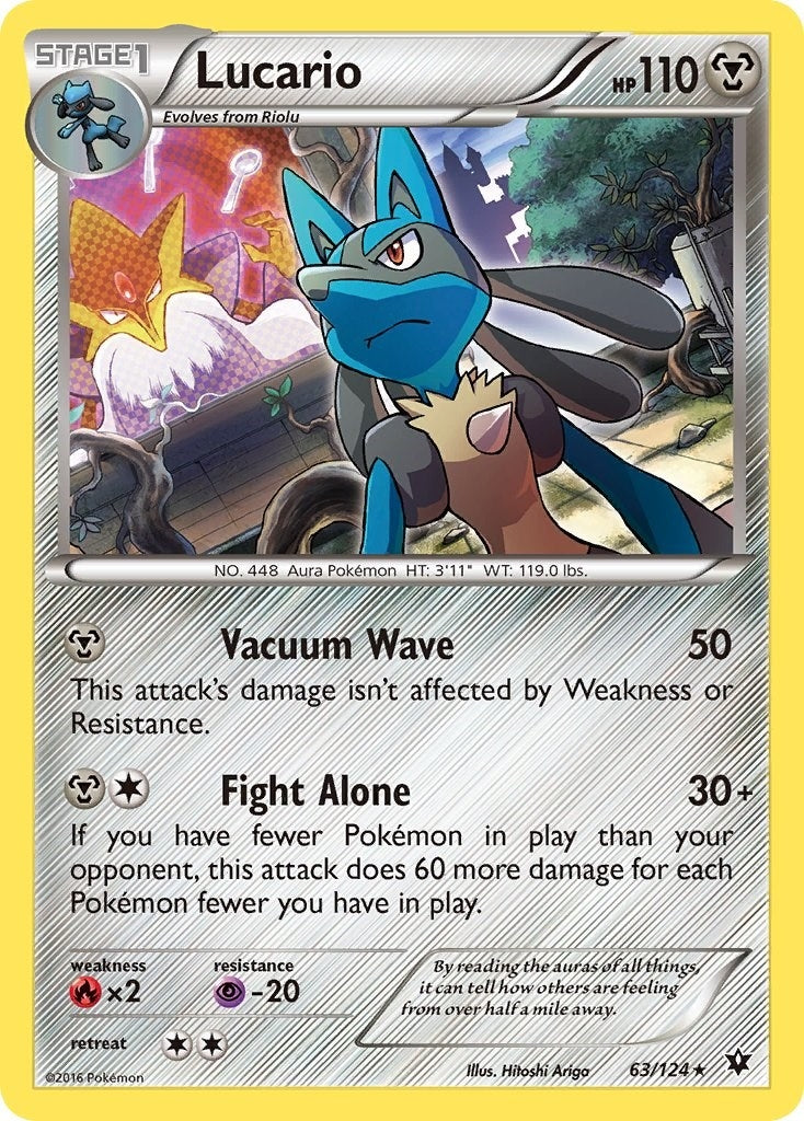 Lucario (63) (63/124) (XY - Fates Collide) (FCO)
