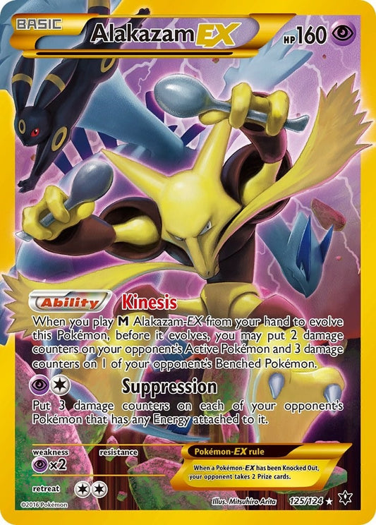 Alakazam EX (FRENCH) (Secret) (125/124) (FCO)