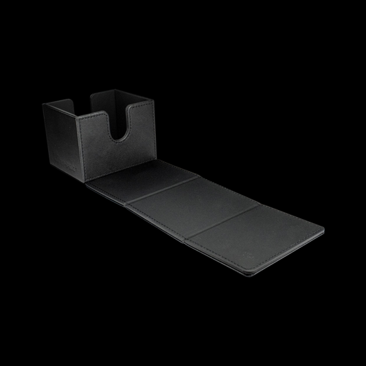 Ultra Pro Deck Box Vivid Alcove Flip Top Load Black 100x