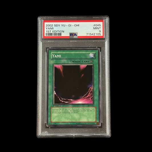 Yu-Gi-Oh! Slab Yami 1st Edition SDY-045 PSA 9 Mint 2002