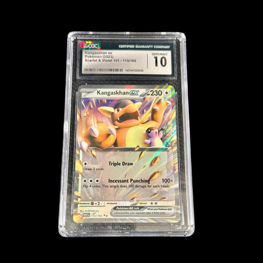 Pokemon Slab Kangaskhan EX 115 CGC 10 Gem 2023