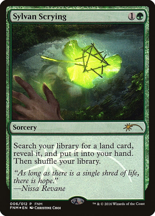 Sylvan Scrying (6) (FNM)