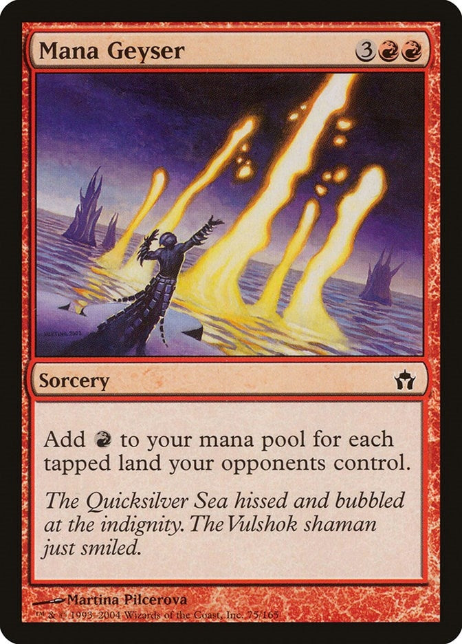 Mana Geyser (75) (5DN)