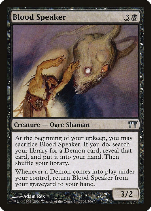 Blood Speaker (103) (CHK)