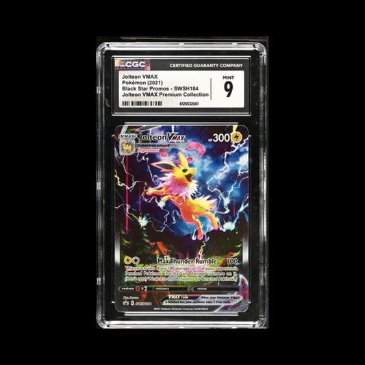 Pokemon Slab Jolteon VMAX SWSH184 CGC 9 Mint 2021